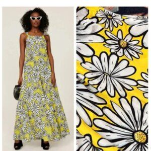 Mira Mikati Yellow Floral Dress